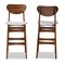 Baxton Studio Katya Mid-Century Modern Grey Fabric and Walnut Brown Finished Wood 2-Piece Bar Stool Set 184-11641-Zoro - alternate 5